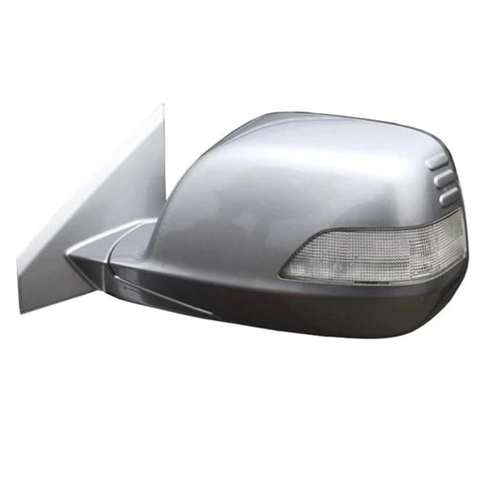 Rückspiegelbaugruppe 7 PIN Auto Zubehör Außerhalb Tür Rück Seite Spiegel Montage Assy Für CRV 2007 2008 2009 2010 2011 Für RE1 RE2 RE4(7PIN Left Silver) von DNZOGW
