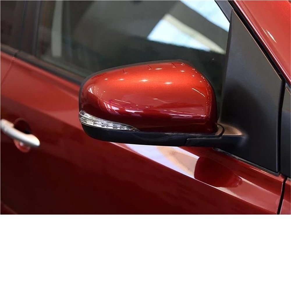 Rückspiegelbaugruppe Auto Tür Flügel Seite Außenspiegel Montage Rückspiegel Für Koleos 2012 2013 2014 2015 2016(Red-RH) von DNZOGW
