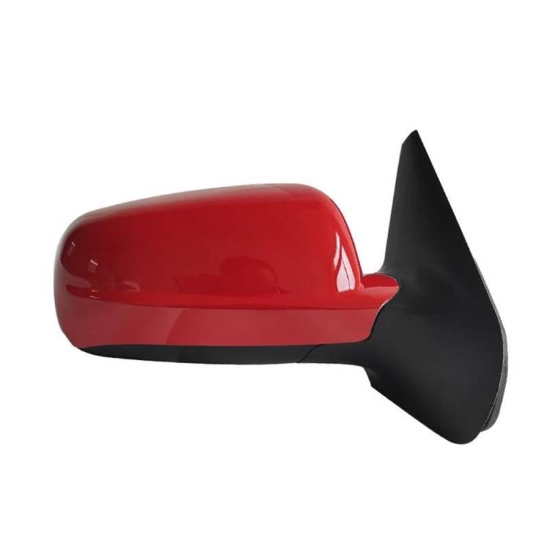Rückspiegelbaugruppe Für Golf 4 2002 2003 2004 2005 2006-2008 1J1857507D 1J1857508D Auto Seite Tür Power Rückspiegel Baugruppen(1PC Right Red A) von DNZOGW