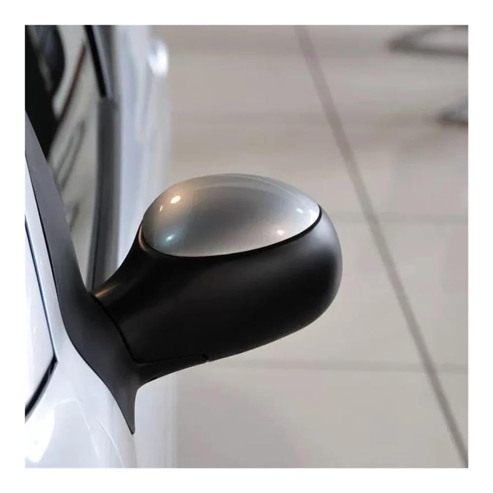 Rückspiegelbaugruppe Für Peugeot 206 6139283 Auto Rückspiegel Montage Auto Seite Tür Spiegel Power Betrieben Klapp Beheizt(Style 2,Manual Right) von DNZOGW