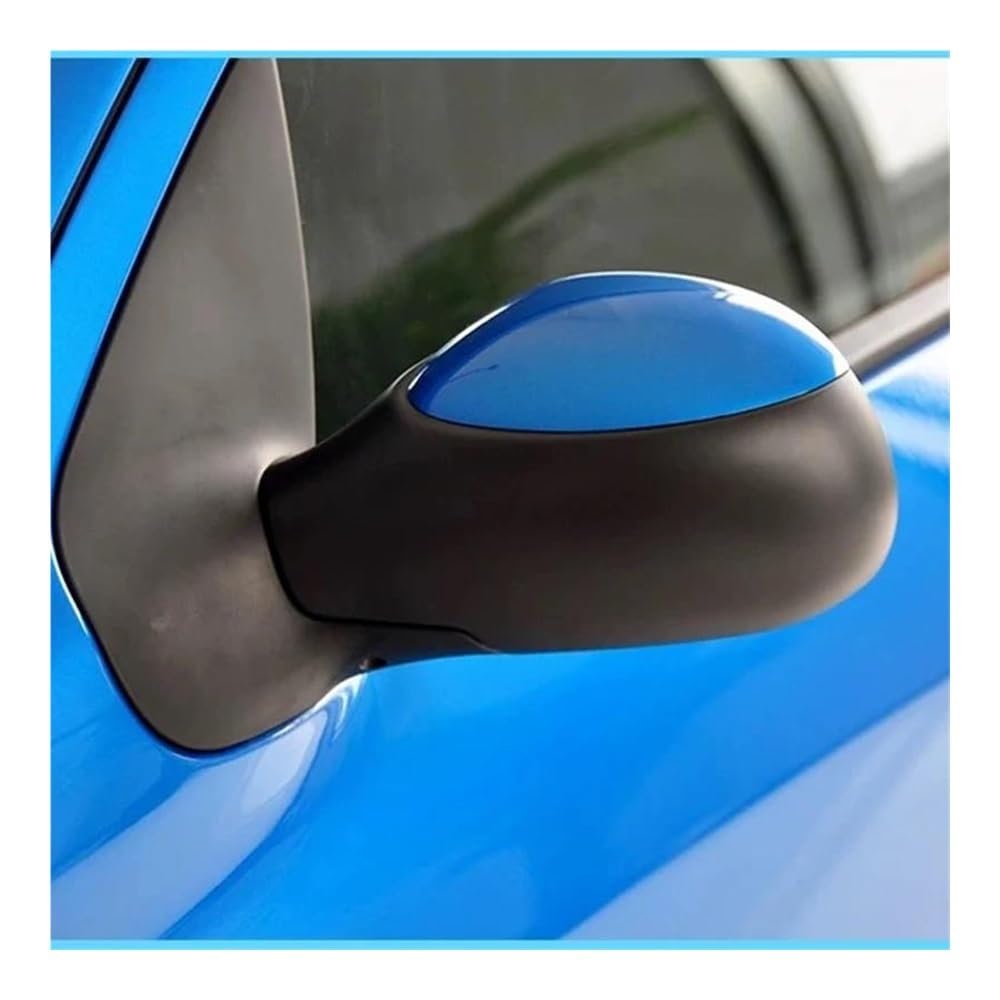 Rückspiegelbaugruppe Für Peugeot 206 6139283 Auto Rückspiegel Montage Auto Seite Tür Spiegel Power Betrieben Klapp Beheizt(Style 4,Manual Right) von DNZOGW