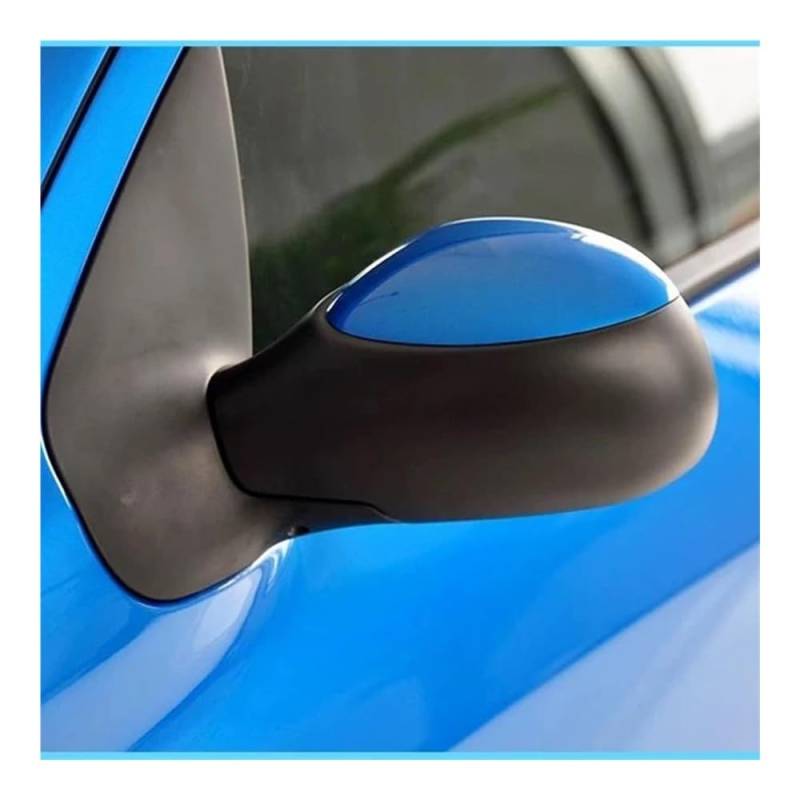 Rückspiegelbaugruppe Für Peugeot 206 6139283 Auto Rückspiegel Montage Auto Seite Tür Spiegel Power Betrieben Klapp Beheizt(Style 4,Manual Right) von DNZOGW