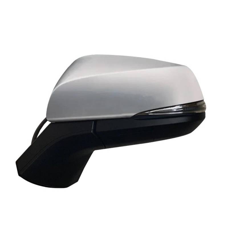 Rückspiegelbaugruppe Für Sienna 2020-2023 Auto Falten Heizung Blinker Spiegel Assy Seite Tür Rückspiegel Montage Auto Zubehör(Style 1,11 Wire Left) von DNZOGW