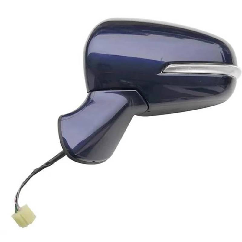 Rückspiegelbaugruppe Für Suzuki Für S-Kreuz Für SX4 Für S-Kreuz 2014 2015 6/8PIN Auto Tür Flügel Seite Rückspiegel Montage Außen Spiegel(6pin Left Blue) von DNZOGW