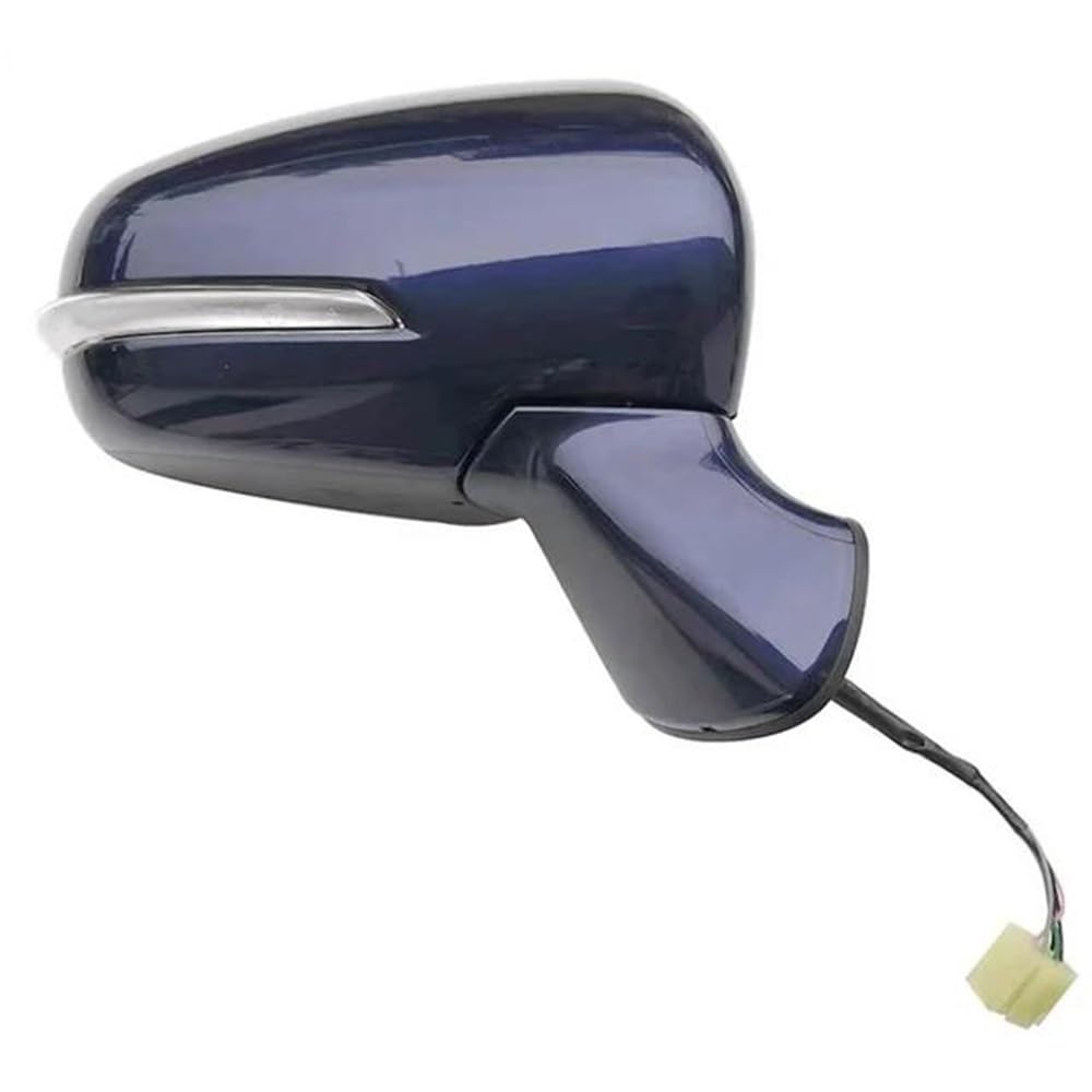 Rückspiegelbaugruppe Für Suzuki Für S-Kreuz Für SX4 Für S-Kreuz 2014 2015 6/8PIN Auto Tür Flügel Seite Rückspiegel Montage Außen Spiegel(6pin Right Blue) von DNZOGW