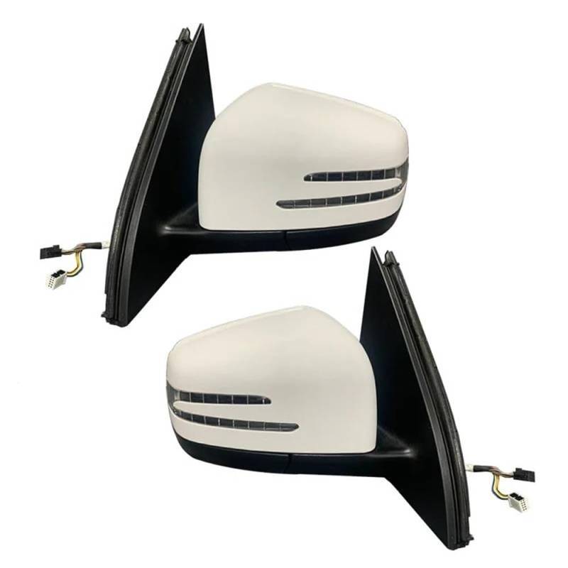 Rückspiegelbaugruppe Für W166 Für ML166 ML300 ML350 ML400 2012 2013 2014 2015 Auto Seite Tür Power Rückspiegel Montage(Style 1,1 pair) von DNZOGW