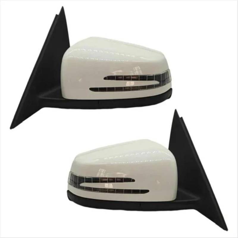 Rückspiegelbaugruppe Für W221 Für S-Klasse S300 S350 S400 S63 2006 2007 2008 2009-2013 Auto Seite Tür Power Rückspiegel Montage Auto(A pair White) von DNZOGW