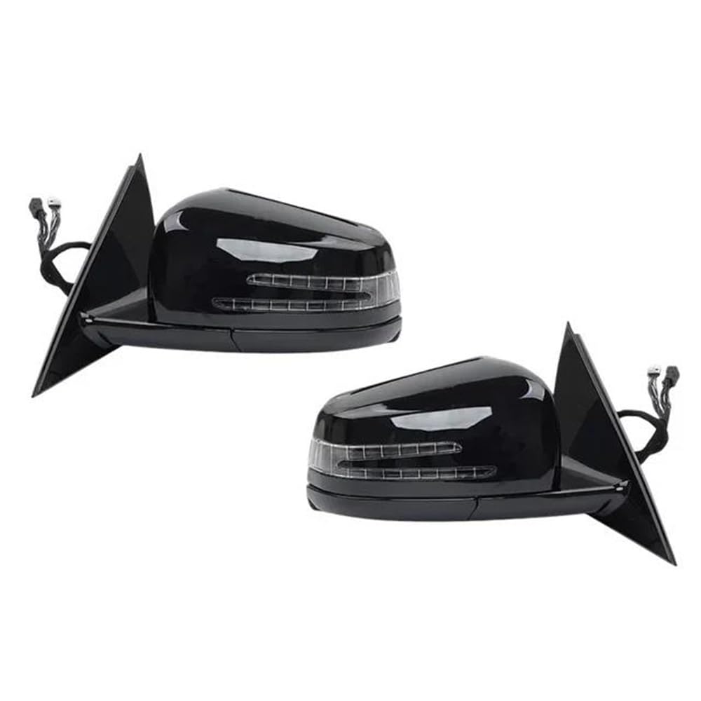 Rückspiegelbaugruppe Für W221 Für S-Klasse S300 S350 S400 S63 2006 2007 2008 2009-2013 Auto Seite Tür Power Rückspiegel Montage Auto(A pair White) von DNZOGW