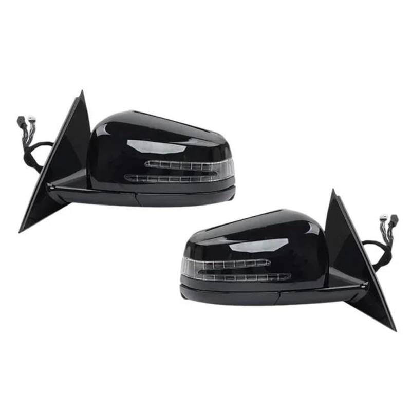 Rückspiegelbaugruppe Für W221 Für S-Klasse S300 S350 S400 S63 2006 2007 2008 2009-2013 Auto Seite Tür Power Rückspiegel Montage Auto(A pair White) von DNZOGW