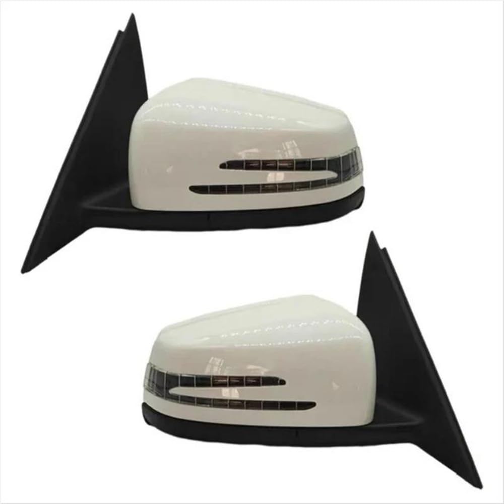 Rückspiegelbaugruppe Für W221 Für S-Klasse S300 S350 S400 S63 2006 2007 2008 2009-2013 Auto Seite Tür Power Rückspiegel Montage Auto(A pair White) von DNZOGW