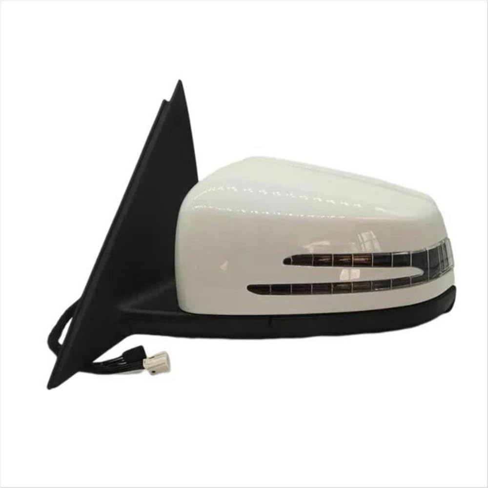 Rückspiegelbaugruppe Für W221 Für S-Klasse S300 S350 S400 S63 2006 2007 2008 2009-2013 Auto Seite Tür Power Rückspiegel Montage Auto(Left White) von DNZOGW