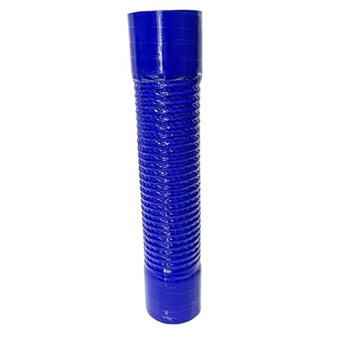 Universal Auto Kunststoff Flexible Schlauch Kühler Rohr Rohr Für Lufteinlass Hochdruck Hohe Temperatur Blau Ansaugschlauch(Blue ID60X600MM) von DNZOGW