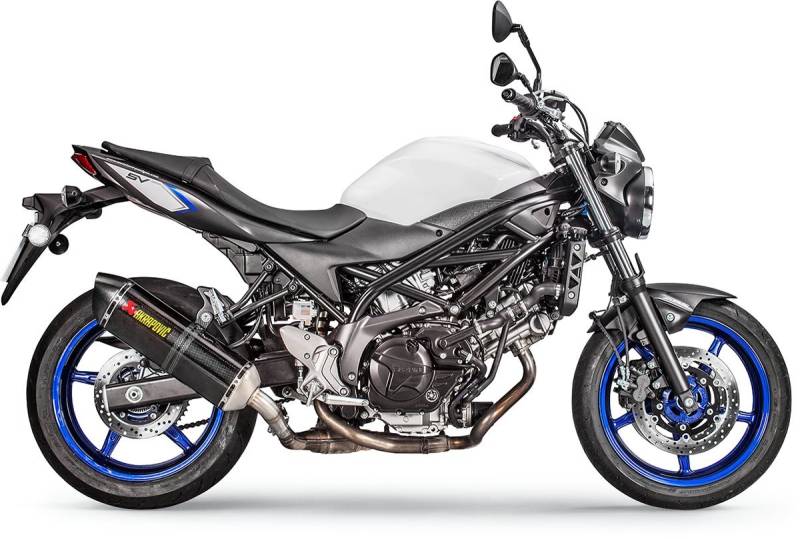 AKRAPOVIC Auspuff hinten passend für Suzuki SV 650 von DOBLE XX
