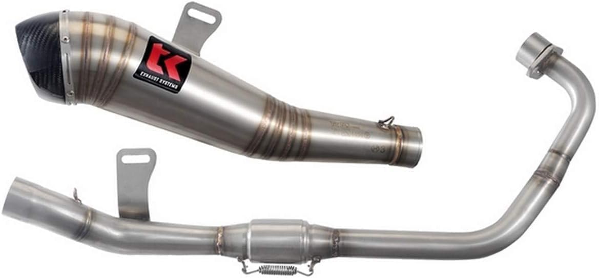 Auspuff Marke TURBOKIT anpassbar für HON. CBR 125 4T 04-10 (CAT) mit Katalysator im Lieferumfang enthalten von DOBLE XX