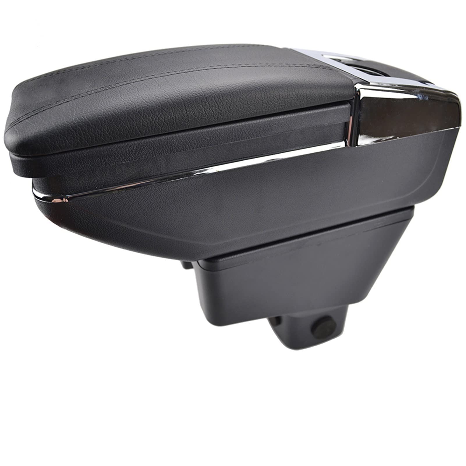Armlehne Auto,Mittelarmlehne Armlehne passend Passend für Suzuki Sx4 2007–2013 Center Center Console Storage Box Armlehne drehbar(Black thread) von DOBRVVGT