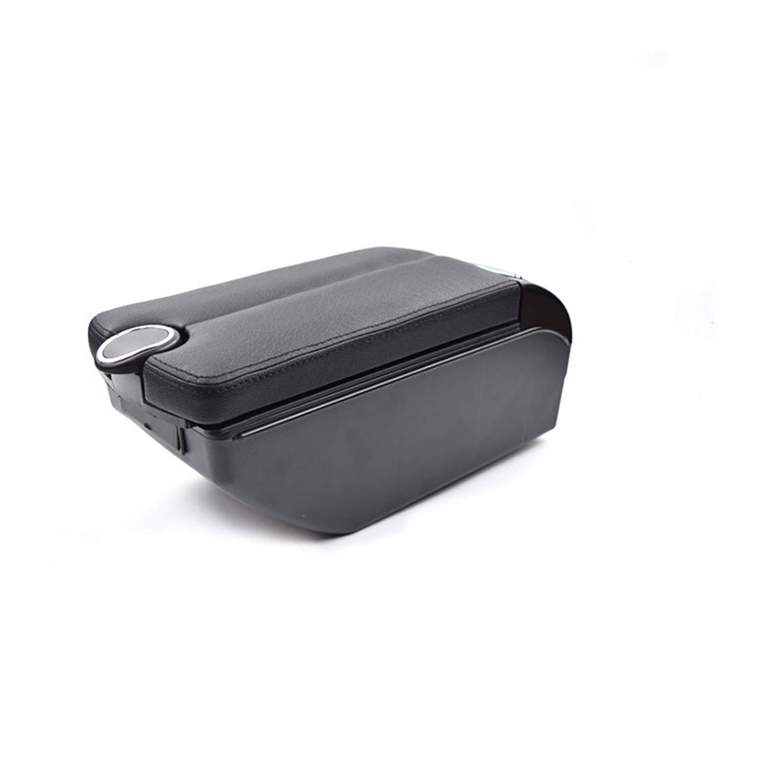 Armlehne Auto,Mittelarmlehne Passend Passend für Dacia Renault Sandero Armlehne Innenausstattung Mittelkonsole Armlehne Aufbewahrungsbox Zubehör Auto-Styling-Teile(F Black thread) von DOBRVVGT