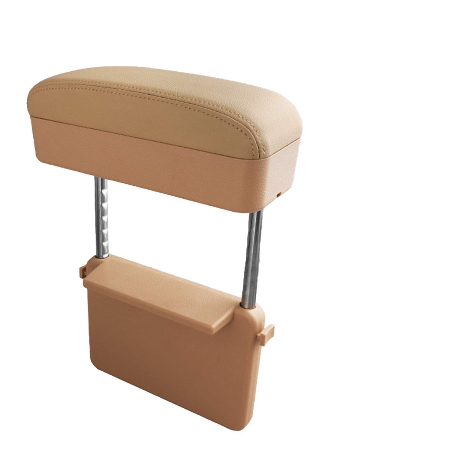 Armlehne Auto,Mittelarmlehne Universal Auto Armlehne einstellbare Schachtel des Handy-Innenraums Zentral-Ellenbogen-Unterstützung Armlehnen-Auto-Styling(Beige Type 1) von DOBRVVGT