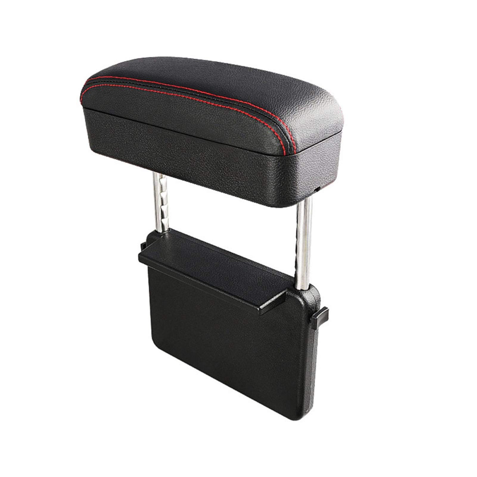 Armlehne Auto,Mittelarmlehne Universal Auto Armlehne einstellbare Schachtel des Handy-Innenraums Zentral-Ellenbogen-Unterstützung Armlehnen-Auto-Styling(Red Type 2) von DOBRVVGT
