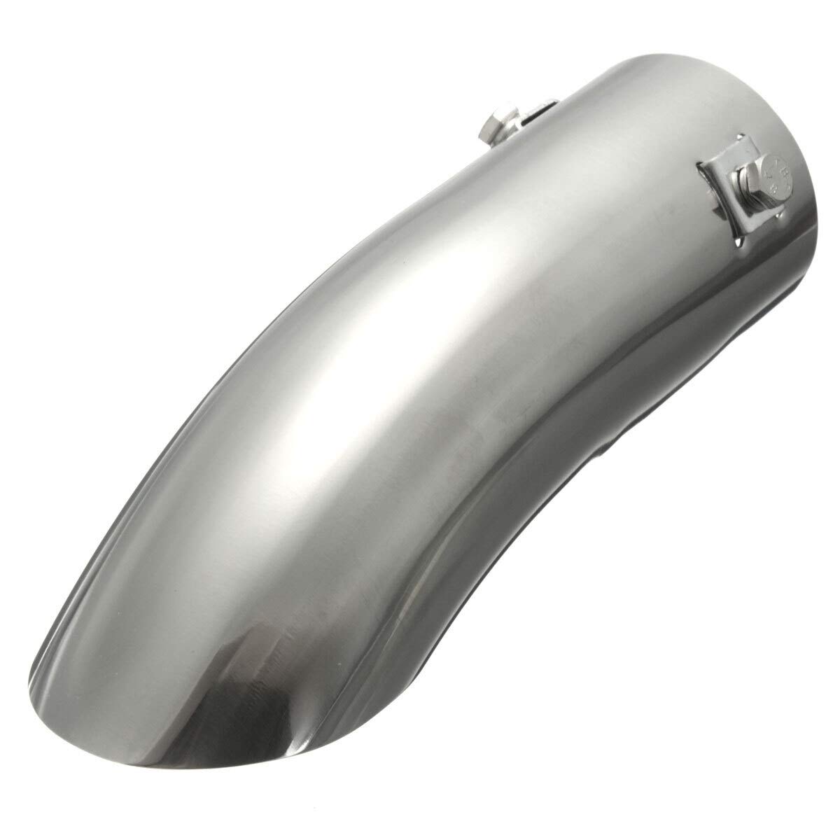 Auspuffblende,Auspuff Endrohr Universal 60mm Chrome-Auto-Auspuff-Schwanz-Schalldämpfer-Rohrblasen-Stoßfänger-Trim polierte Edelstahl Auspuffblende,Auspuff Endrohr Universal 60mm Chrome-Auto-Auspuff-Schwanz-Schalldämpfer-Rohrblasen-Stoßfänger-Trim polierte Edelstahl von DOBRVVGT