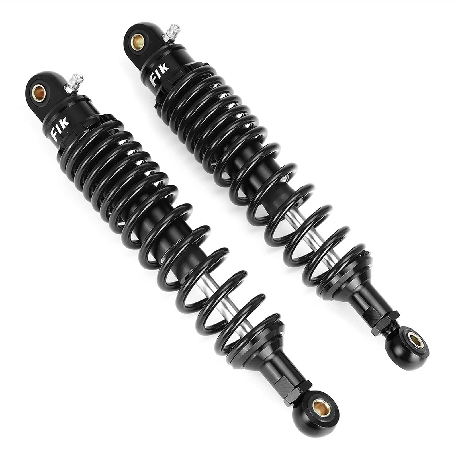 Motorrad Hinterer Stoßdämpfer,Stoßdämpfer 330mm Universal Motorrad Luftstoßdämpfer Hinterradaufhängung(Black) von DOBRVVGT