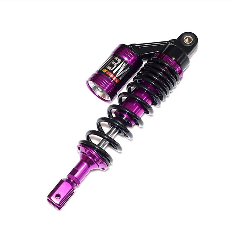 Motorrad Hinterer Stoßdämpfer,Stoßdämpfer Motorrad Universal 12.5 "320mm Luftstoßdämpfer Hinterradaufhängung für Roller(Purple) von DOBRVVGT