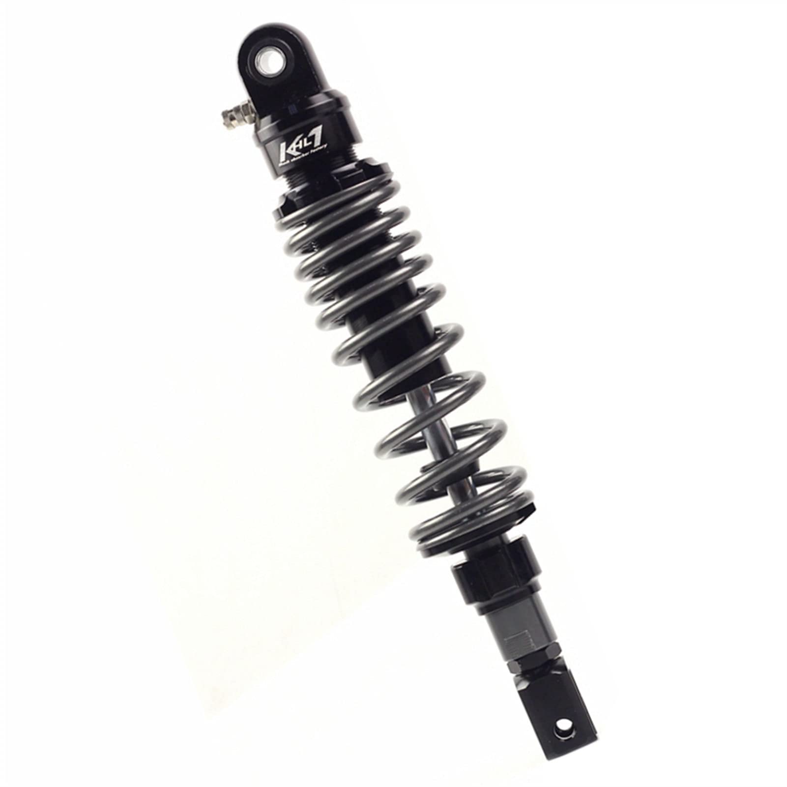 Motorrad Hinterer Stoßdämpfer,Stoßdämpfer Motorrad Universal 320mm Air Stoßdämpfer hinstellen Hinterradaufhängung für Roller(Black 310 Round) von DOBRVVGT