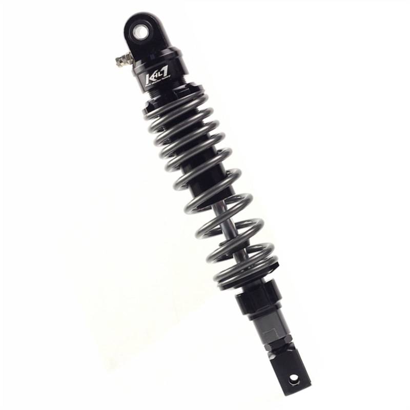 Motorrad Hinterer Stoßdämpfer,Stoßdämpfer Motorrad Universal 320mm Air Stoßdämpfer hinstellen Hinterradaufhängung für Roller(Black 310 Round) von DOBRVVGT
