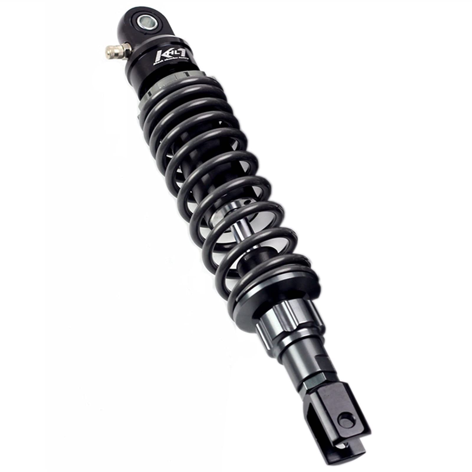 Motorrad Hinterer Stoßdämpfer,Stoßdämpfer Motorrad Universal 320mm Air Stoßdämpfer hinstellen Hinterradaufhängung für Roller(Gray 310 Round) von DOBRVVGT