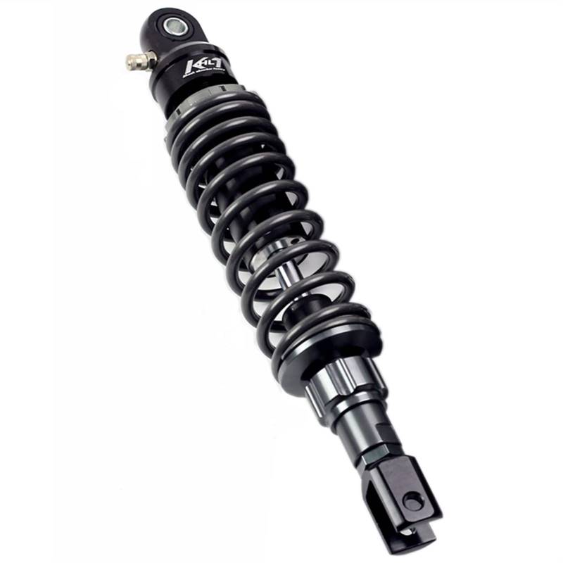 Motorrad Hinterer Stoßdämpfer,Stoßdämpfer Motorrad Universal 320mm Air Stoßdämpfer hinstellen Hinterradaufhängung für Roller(Gray 310 Round) von DOBRVVGT