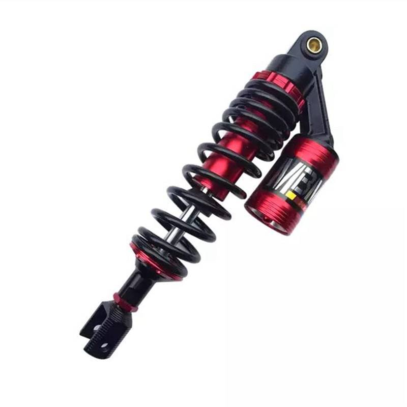 Motorrad Hinterer Stoßdämpfer,Stoßdämpfer Universal 320mm Motorrad Air Stoßdämpfer Hinterradaufhängung Motorroller(Red) von DOBRVVGT
