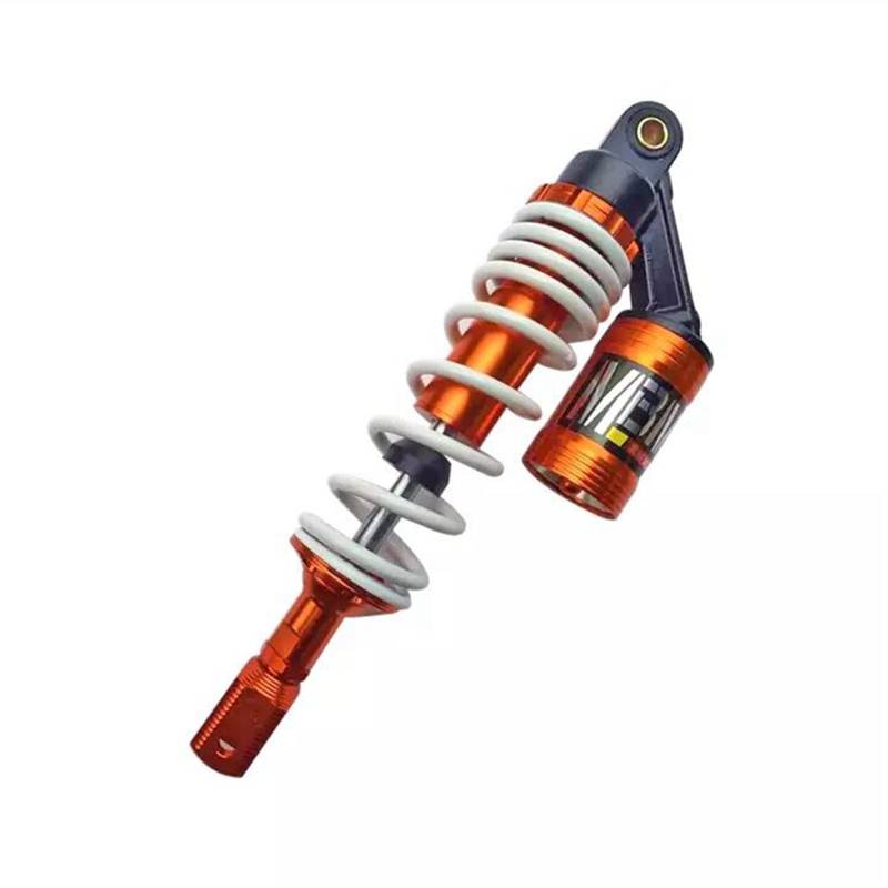 Motorrad Hinterer Stoßdämpfer,Stoßdämpfer Universal 320mm Motorrad Air Stoßdämpfer Hinterradaufhängung Motorroller(White) von DOBRVVGT