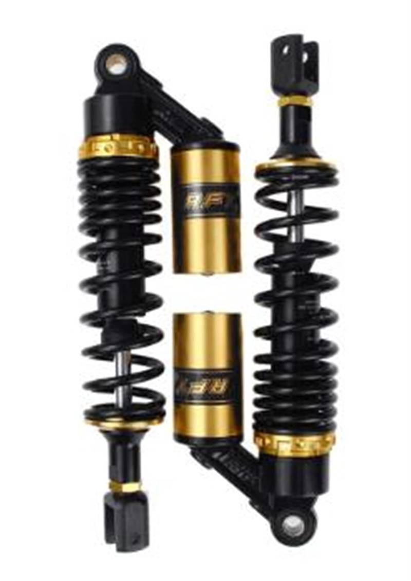Motorrad Hinterer Stoßdämpfer,Stoßdämpfer Universal 380mm / 400mm Motorrad Air Stoßdämpfer Hinterradaufhängung Passform für Roller(400mm) von DOBRVVGT