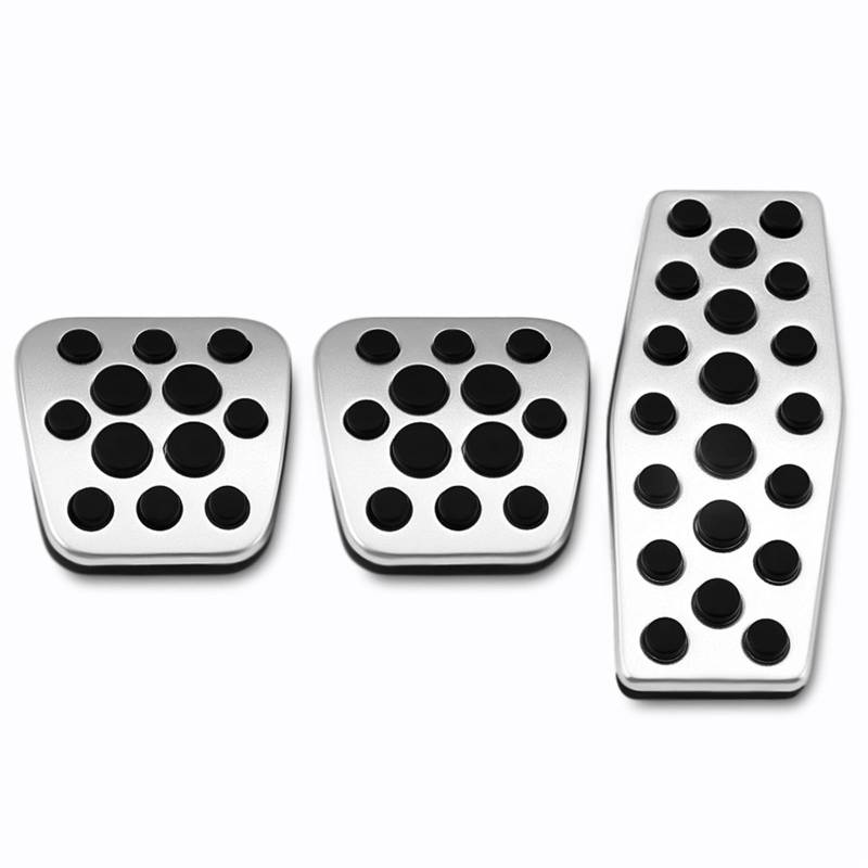 Pedalabdeckung,Auto Pedale,Pedalkappen Auto Accelerator Bremskupplungspedal Pedalen Abdeckung Passend für Opel Opel Astra Insignia 2011-2015 Passend für Chevrolet Chevy Cruze(MT 3PCS) von DOBRVVGT