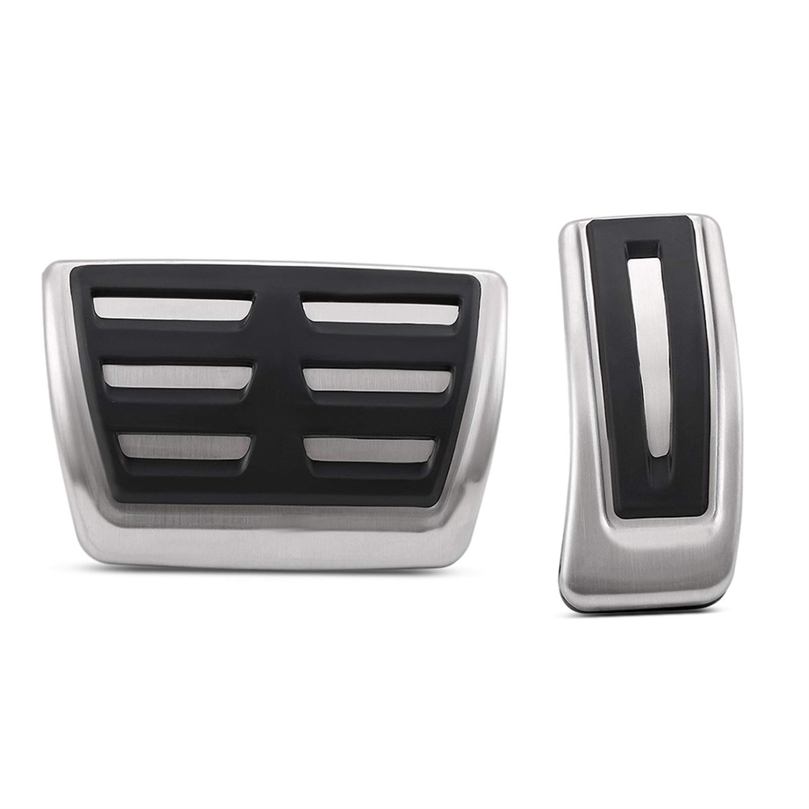 Pedalabdeckung,Auto Pedale,Pedalkappen Auto Kraftstoff Bremse Fußstütze Pedale for A4 B8 S4 RS4 Q3 A5 S5 RS5 8T Q5 8R SQ5 A6 C7 A7 S7 S6 4G A8 S8 A8L 4H Zubehör(AT without Rest) von DOBRVVGT