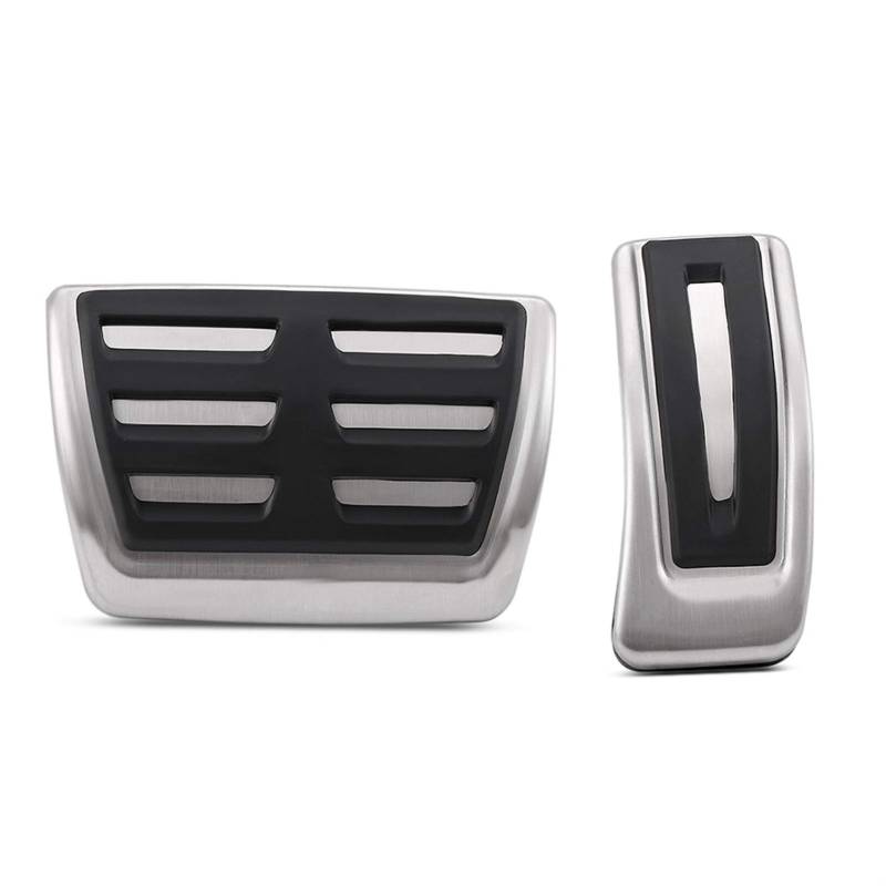 Pedalabdeckung,Auto Pedale,Pedalkappen Auto Kraftstoff Bremse Fußstütze Pedale for A4 B8 S4 RS4 Q3 A5 S5 RS5 8T Q5 8R SQ5 A6 C7 A7 S7 S6 4G A8 S8 A8L 4H Zubehör(AT without Rest) von DOBRVVGT