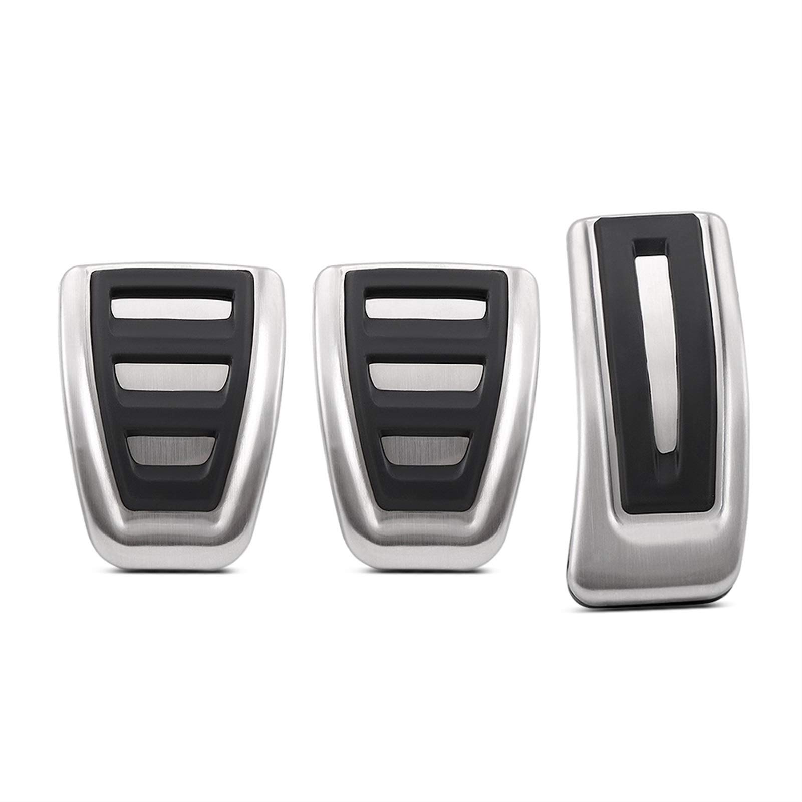 Pedalabdeckung,Auto Pedale,Pedalkappen Auto Kraftstoff Bremse Fußstütze Pedale for A4 B8 S4 RS4 Q3 A5 S5 RS5 8T Q5 8R SQ5 A6 C7 A7 S7 S6 4G A8 S8 A8L 4H Zubehör(MT without Rest) von DOBRVVGT