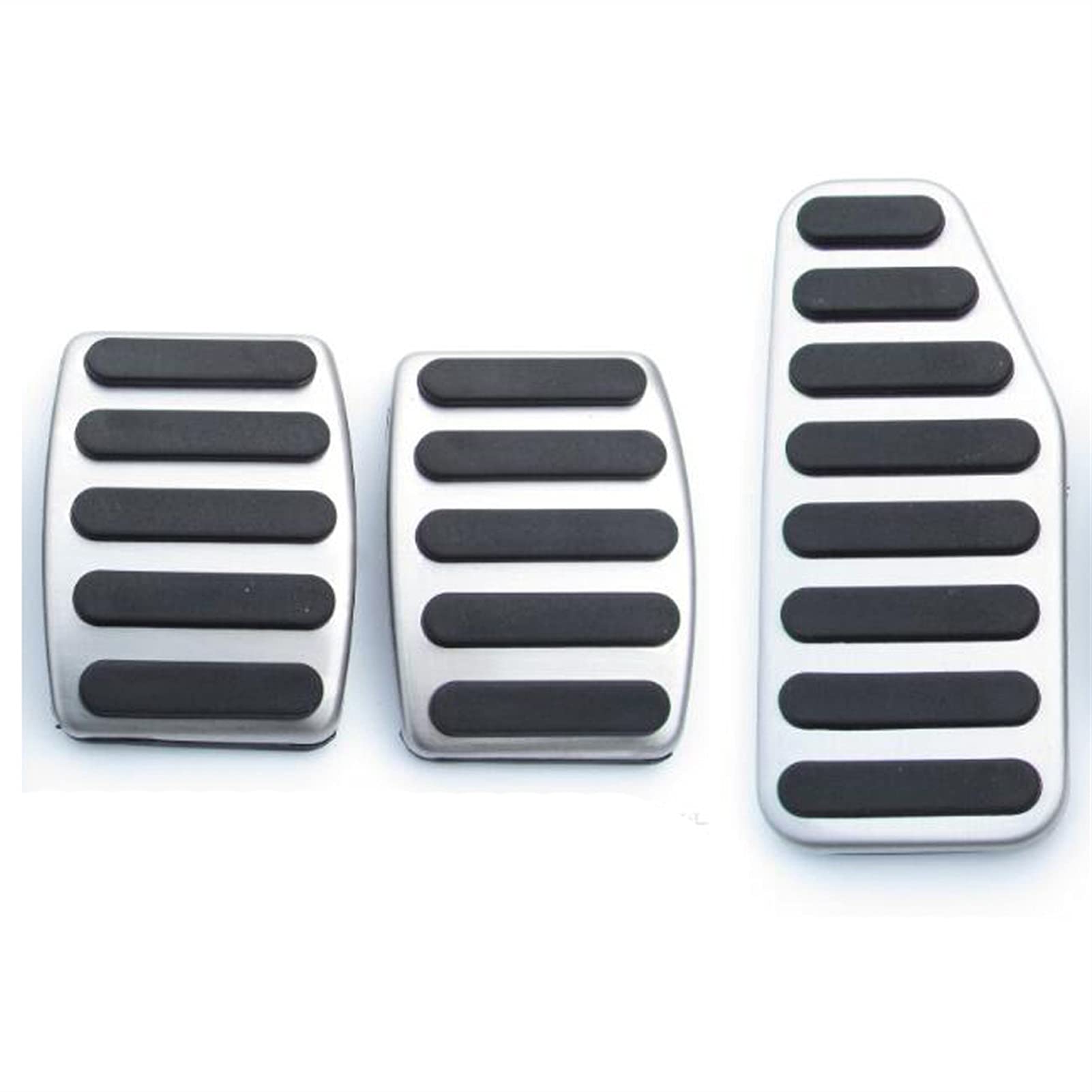 Pedalabdeckung,Auto Pedale,Pedalkappen Auto-Kupplung Bremsbeschleuniger Pedal Fußstütze-Pedale Tipps Passend für Suzuki Swift Alto Jimny Car Styling(MT) von DOBRVVGT