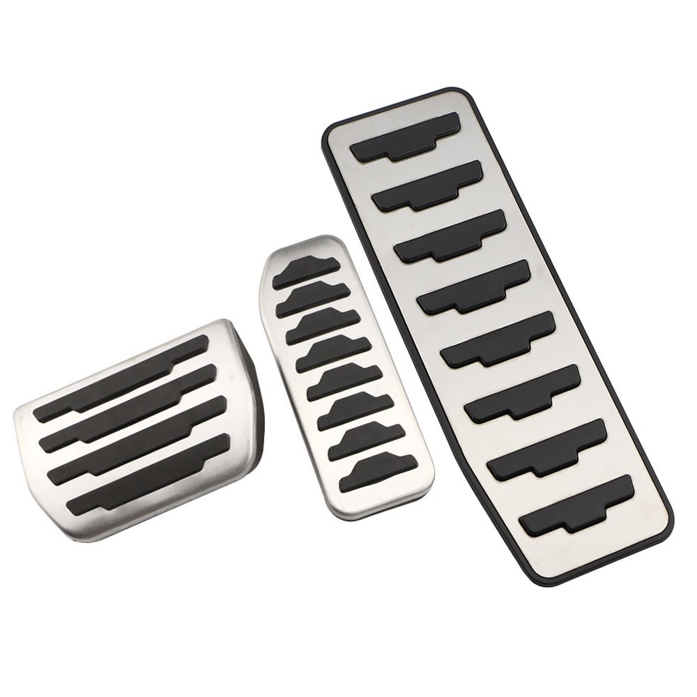 Pedalabdeckung,Auto Pedale,Pedalkappen Auto-Pedal-Abdeckung Auto-Pedale geeignet für Land Rover Discovery Sport Fit Verwendung für Range Rover Evoque Pedal Fit Verwendung für Jaguar F-Pace XE XF.(AT W Pedalabdeckung,Auto Pedale,Pedalkappen Auto-Pedal-Abdeckung Auto-Pedale geeignet für Land Rover Discovery Sport Fit Verwendung für Range Rover Evoque Pedal Fit Verwendung für Jaguar F-Pace XE XF.(AT W von DOBRVVGT