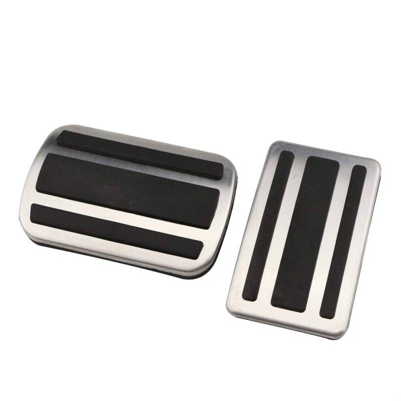 Pedalabdeckung,Auto Pedale,Pedalkappen Auto Styling Pads Break Clearator Pedale Passend für Peugeot 308 2007-2019 3008 2016-2019 408 2010-2019 4008 5008 Bei MT Pedal Cover(AT) von DOBRVVGT