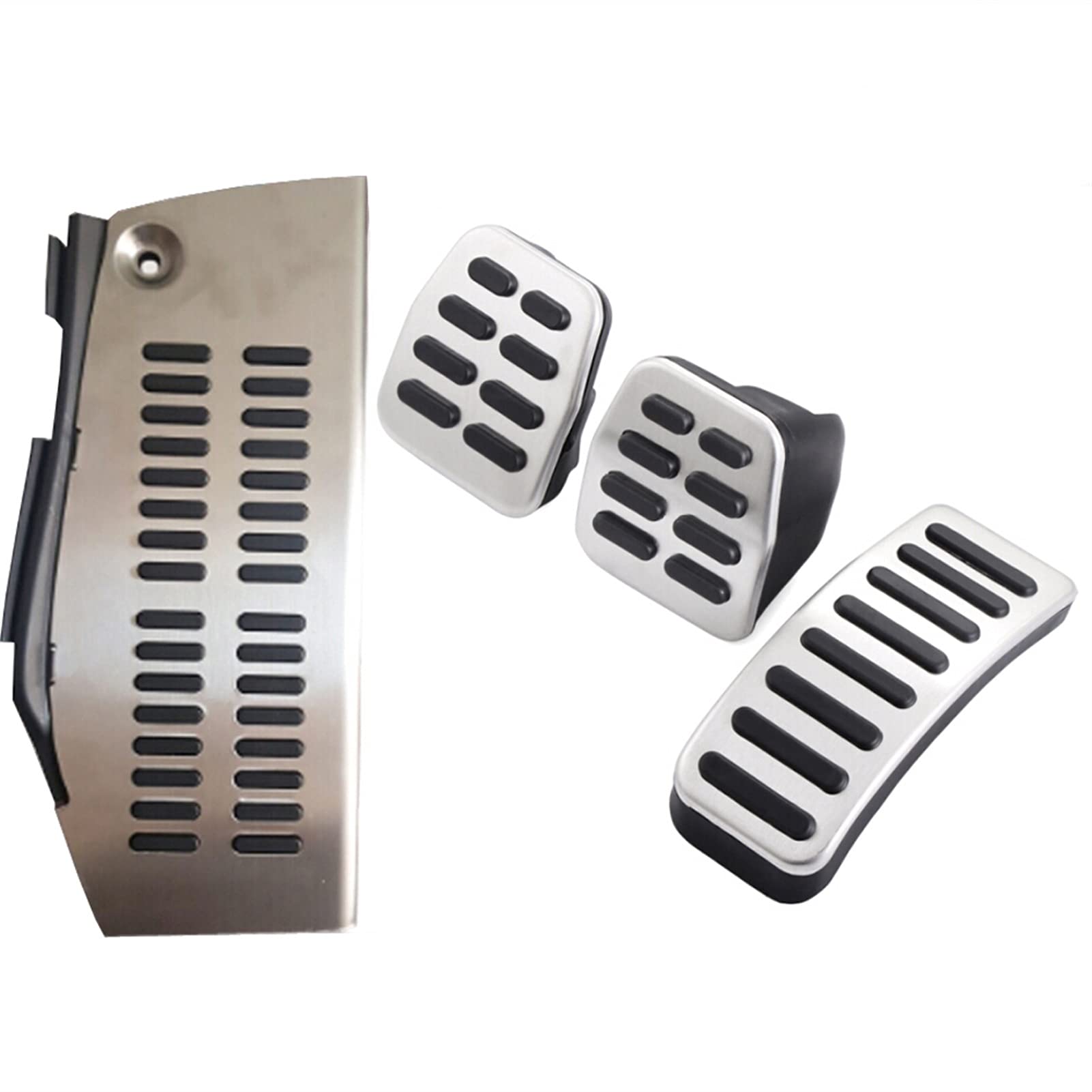 Pedalabdeckung,Auto Pedale,Pedalkappen Auto Styling Zubehör Auto Pedal Fußstütze Passend für Polo Vw. Passend für Golf 4 Bora Beetle RSI GTI R32. Passend für A3-Sitz(For MT 4PCS) von DOBRVVGT