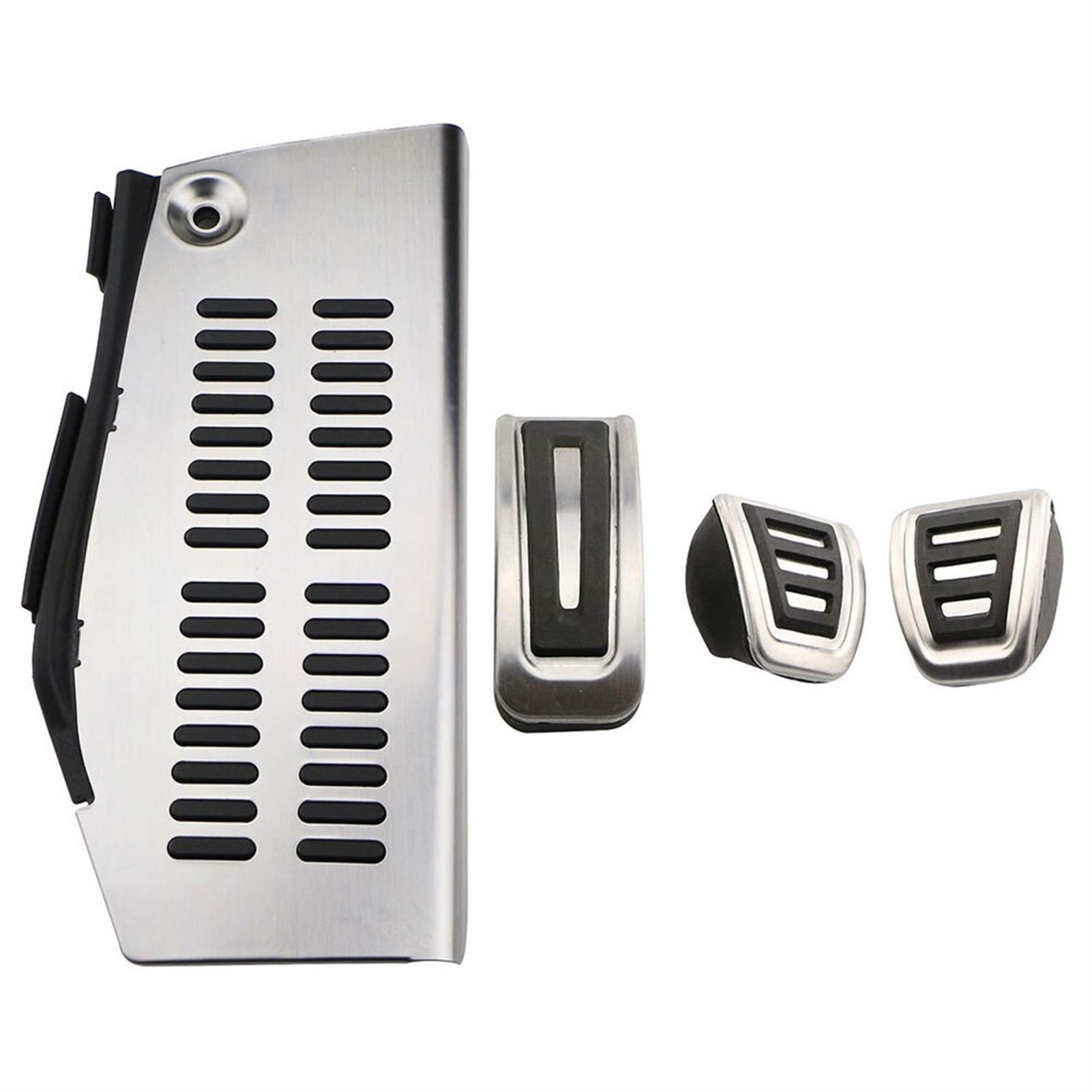Pedalabdeckung,Auto Pedale,Pedalkappen Autopedale Passend für Beetle RSI GTI R32 Passend für A3 Sitz Leon 1M Toledo 1L LHD Bei MT Pedal Cover(MT With Rest D Style) von DOBRVVGT
