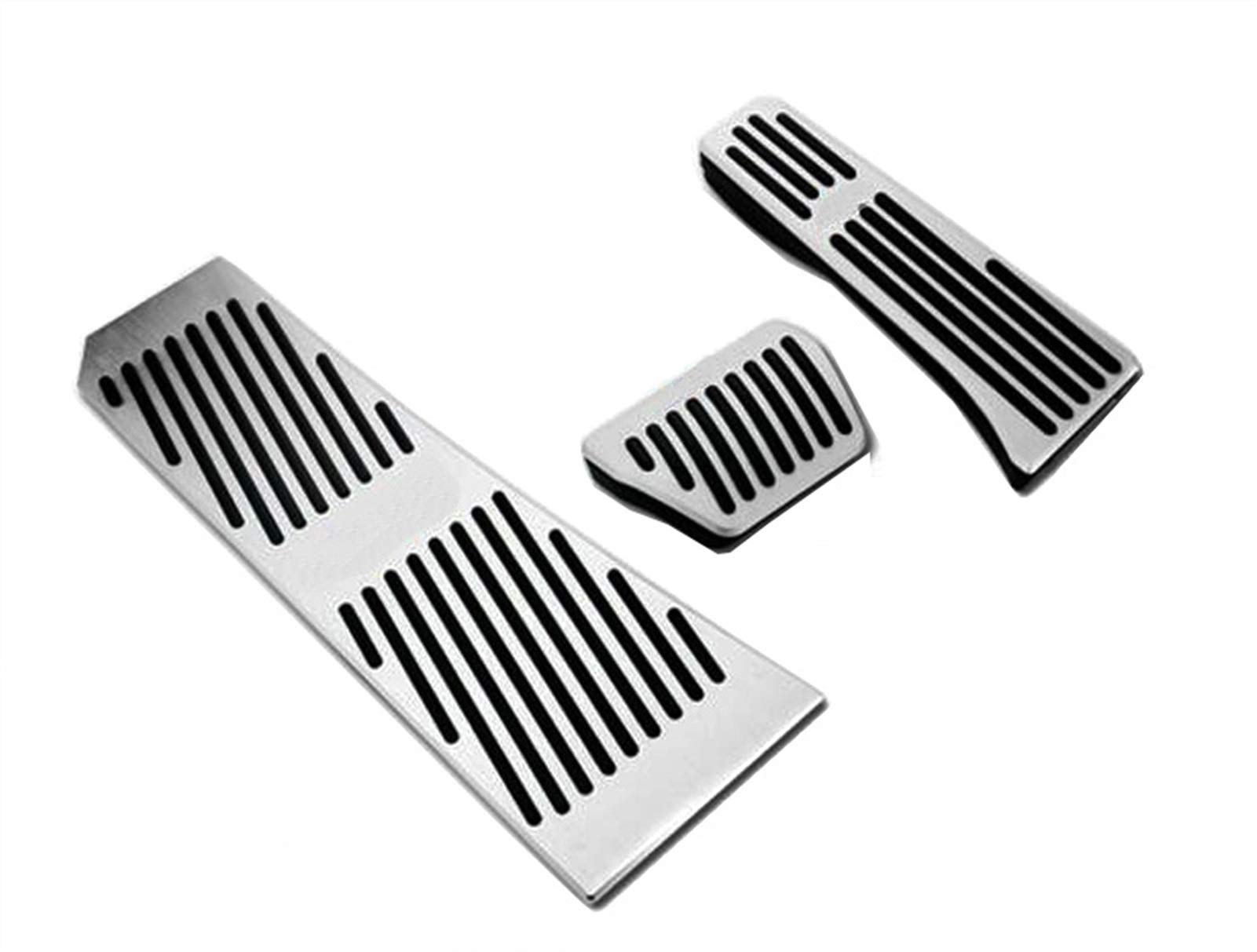 Pedalabdeckung,Auto Pedale,Pedalkappen Bremsbeschleuniger Pedal-Platten-Pad Passend für 5-Serie F07 F08 F10 F13 F18 / 6-Serie F06 F12 F13 / 7-Serie F01 F02 F03 / X3 X4 F25 F26 Z4(3pcs) von DOBRVVGT