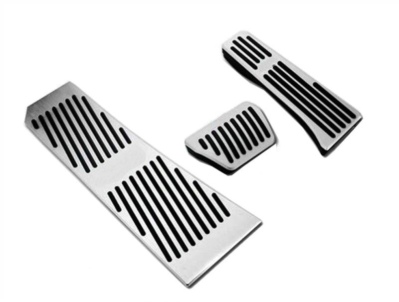 Pedalabdeckung,Auto Pedale,Pedalkappen Bremsbeschleuniger Pedal-Platten-Pad Passend für 5-Serie F07 F08 F10 F13 F18 / 6-Serie F06 F12 F13 / 7-Serie F01 F02 F03 / X3 X4 F25 F26 Z4(3pcs) von DOBRVVGT
