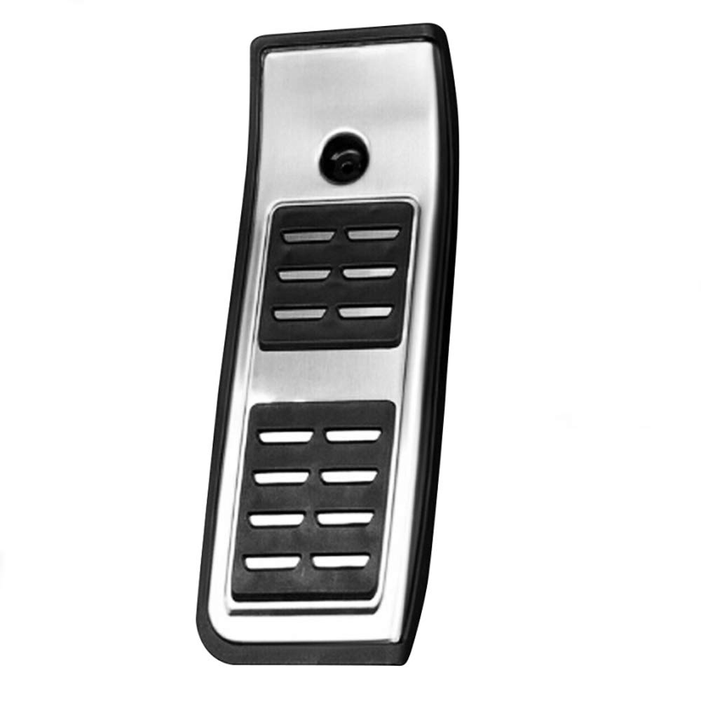 Pedalabdeckung,Auto Pedale,Pedalkappen Car styling Stainless Steel Punch-free Pedal Modified Throttle Brake Pedal Fit use for Audi A4L A4 B9 A5 2016-2019(Footrest 1pc) von DOBRVVGT