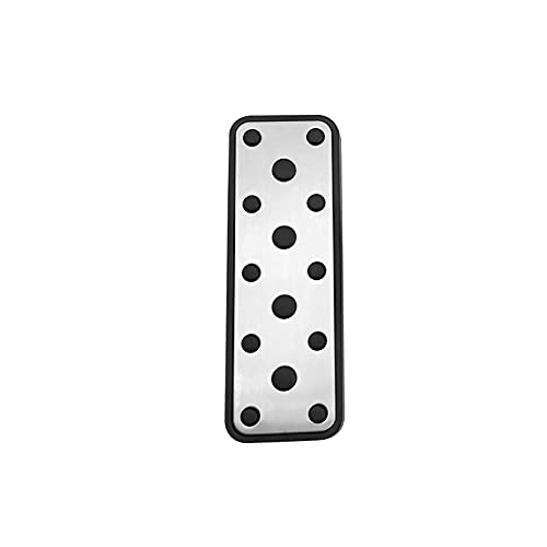 Pedalabdeckung,Auto Pedale,Pedalkappen Fit use for Subaru XV 2012-2017 Car Foot Fuel Brake Pedal Cover(Footrest Pedal 1pcs) von DOBRVVGT