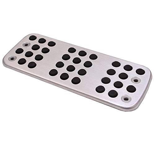 Pedalabdeckung,Auto Pedale,Pedalkappen Geeignet for 207 301 307 208 2008 308 408 C3 C4/DS 3 4 6 DS3 DS4 DS6 Auto Gas Fußstütze Modifizierte Pedal Pad Platte(Foot rest pedal 1PCS) von DOBRVVGT