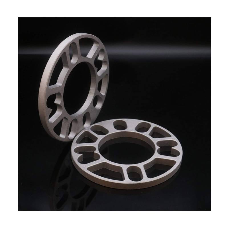 Wheel Spacers,Spurplatten 2 stücke 10mm Aluminiumlegierungsrad Spacer-Scheibenplatte Passend Passend Passend Passend Passend für 4-Loch-Radnabe 4x98 4x100 4x108 4x114 Auto-Accemies von DOBRVVGT