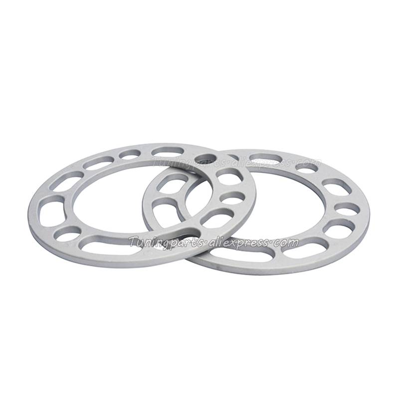 Wheel Spacers,Spurplatten 2 stücke 5x139.7 6x139.7 Universal-Auto-Rad-Scheibe-Radnabe-Spacer von DOBRVVGT