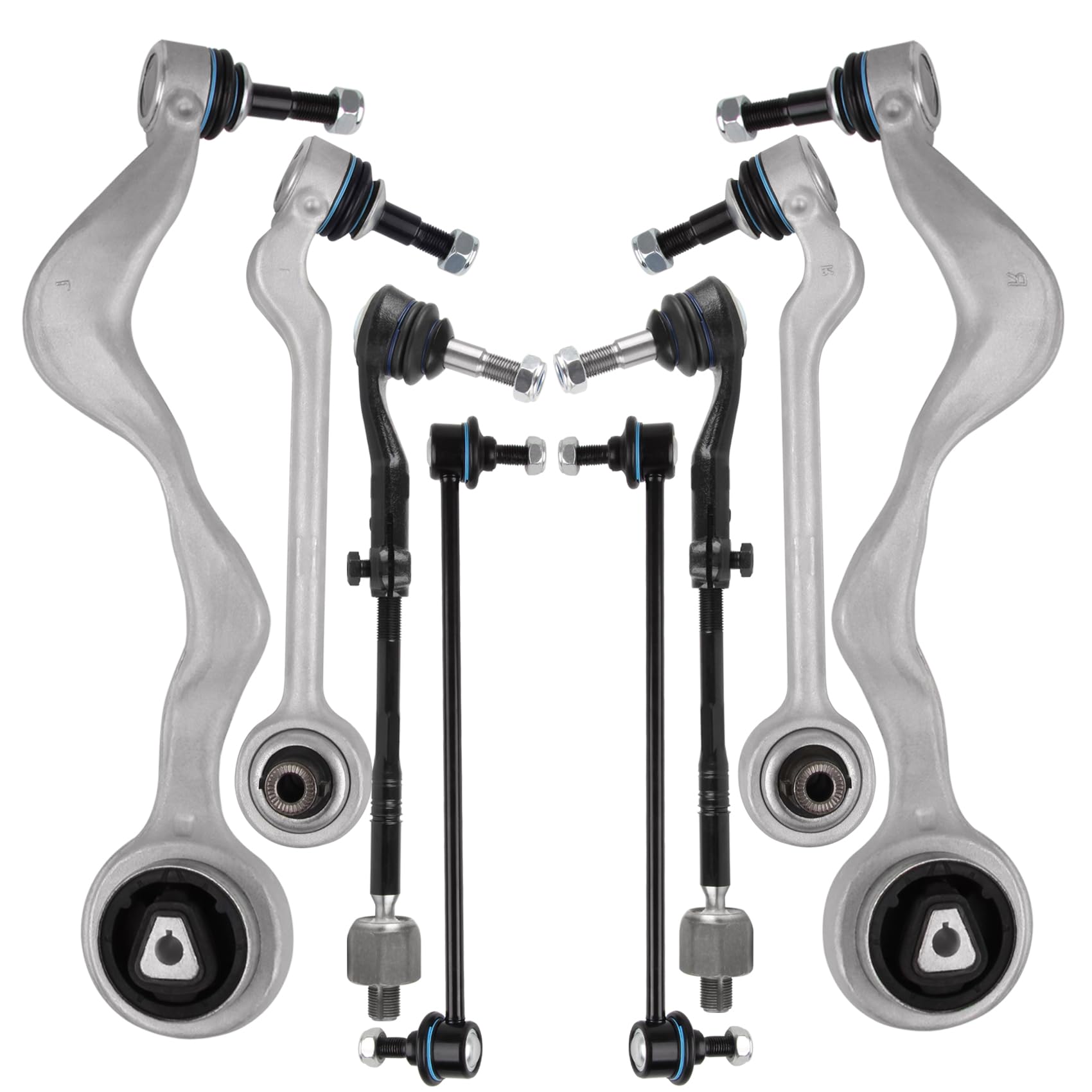 DOCAS 8 Stück Reparatursatz, Querlenkersatz kompatibel mit 1er E81 E82 E87 E88 2004-2013 3er E90 E91 E92 E93 2004-2012 X1 E84 2010-2015 31124036269 31126763703 DOCAS 8 Stück Reparatursatz, Querlenkersatz kompatibel mit 1er E81 E82 E87 E88 2004-2013 3er E90 E91 E92 E93 2004-2012 X1 E84 2010-2015 31124036269 31126763703 von DOCAS