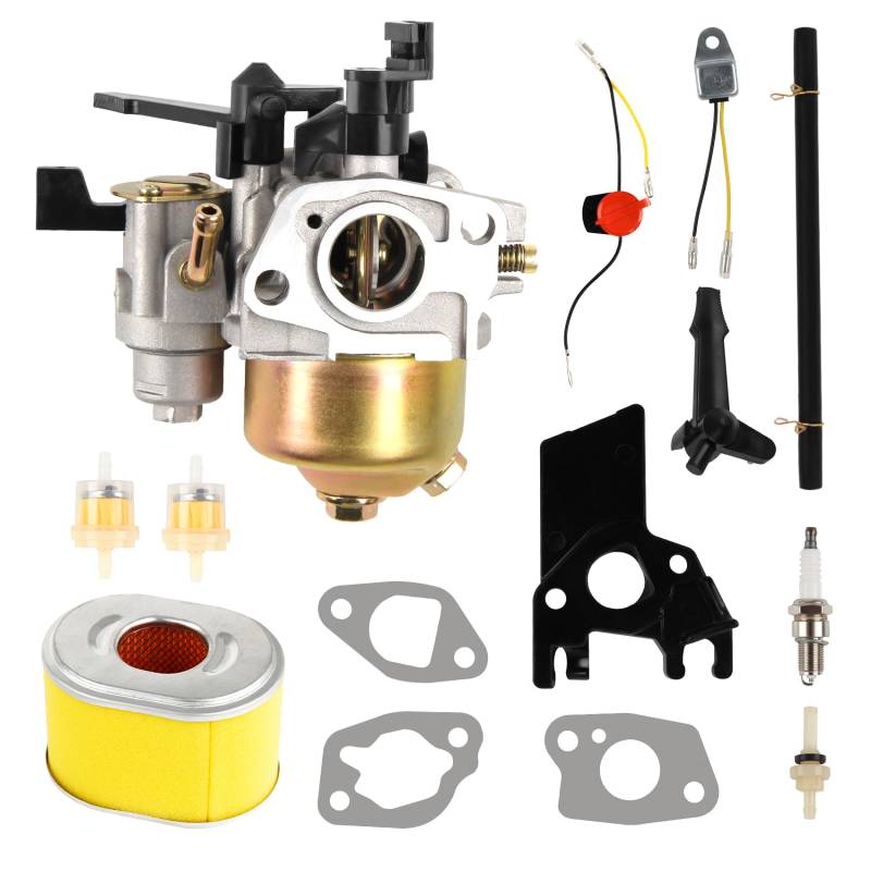 DOCAS GX160 Vergaser Kit kompatibel für Honda GX200 GX168 GX140 GX120 5HP 5.5HP 6.5HP kompatibel für Harbor Freight Predator 212cc 224cc Motor 16100-ZH7-W51 16100-ZH8-W61 von DOCAS